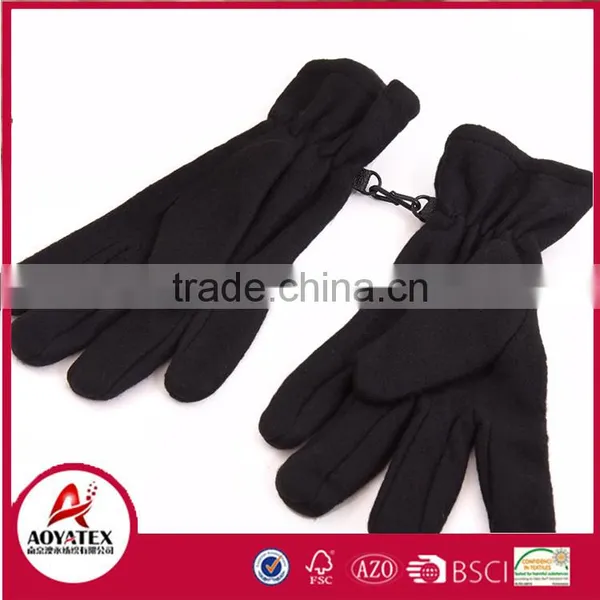 Promotion Polar Fleece Cheap Scraf Hat Gloves Sets Package With Polyester Taffeta Bag photo-4
