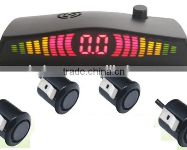 Car 12V ABS LED Reversing Radar Sensor Parking Sensor With Bibi Sound or Human Voice photo-2