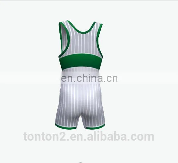 Sublimation Quick Dry New Wresting Singlet photo-4