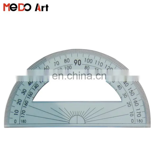 High Quality Plastic Ruler and Protractor and Set Square Set photo-3