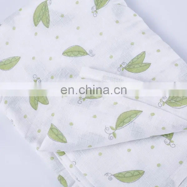 Muslin Baby Swaddle Blankets Organic Cotton Baby Receiving Blanket photo-6