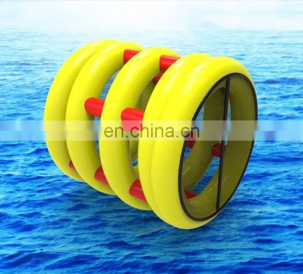2017 Newest Design Customized Inflatable Cylinder Water Walking Roller Game photo-6