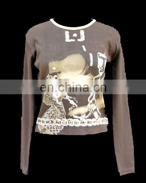 HAND PRINTED Knitted Blouse 2017 photo-3