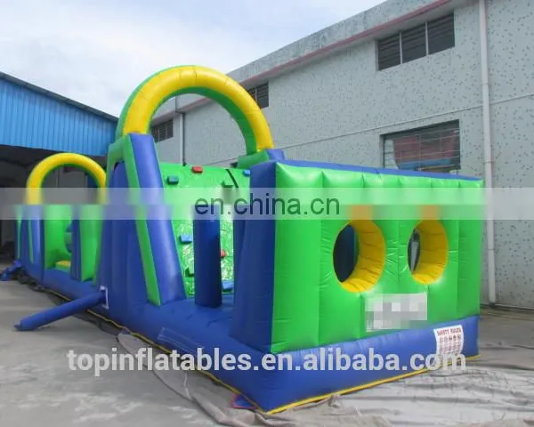 Golden Supplier Toys Kids Wipeout Course Sale Inflatable Tunnel Rental for Wholesales photo-2