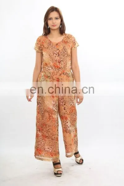 The 100% Poleyster Fabric Comfortable Multi Color Designer Jumpsuit for Women photo-4