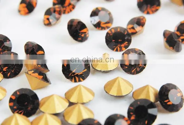 Crystal Chaton Stones for Decoration,point Back Rhinestone photo-2