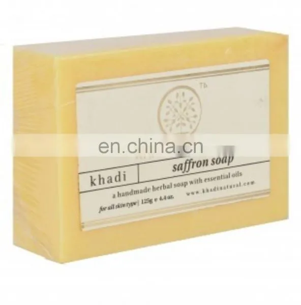 Khadi Natural Herbal Saffron Soap