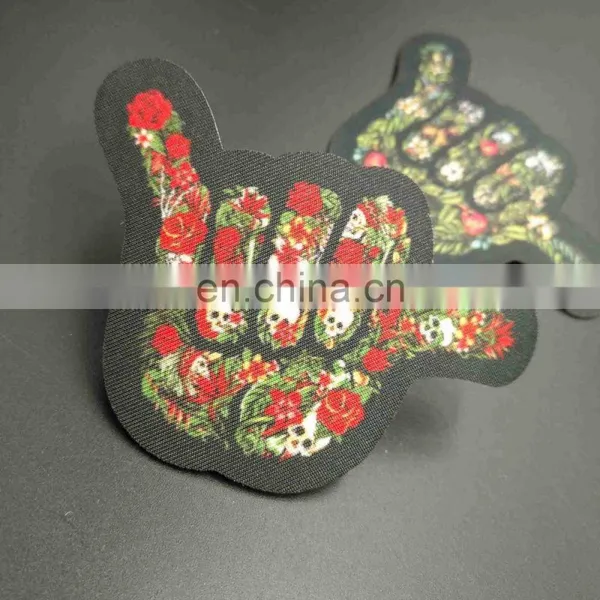 Hot Sale Wholesale Custom Digital Printed Embroidery Patch for Garment photo-3