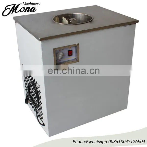 Hot Sale Double Square Pan Fried Ice Cream, Fry Ice Pan Machine, Fried Ice Cream Machine Sale