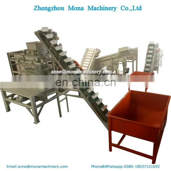 Automatic Walnut Almond Nut Shell Cracker Separator Separating Machine photo-2