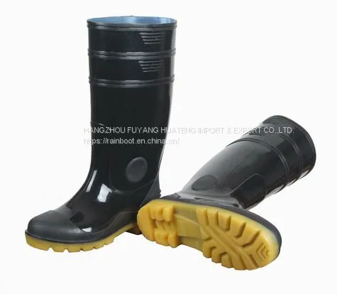 Various Man Working Boots,Low Price Rain Boots,Work PVC Rain Boot,Cheap Rain Boots,High Quality Safety Rain Boots photo-4
