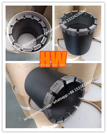 HW Casing Shoe Bit, Impregnated Diamond Core Drill Bits, Exploration Drilling, Rock Coring, Geotechnical Drilling Bits photo-2