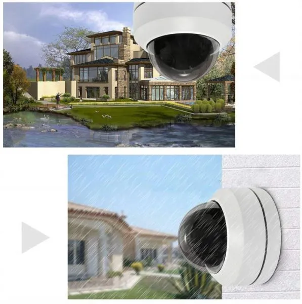 4 in 1 4X Zoom 5.0MP Security IR Dome Video Surveillance PTZ CCTV Camera photo-4