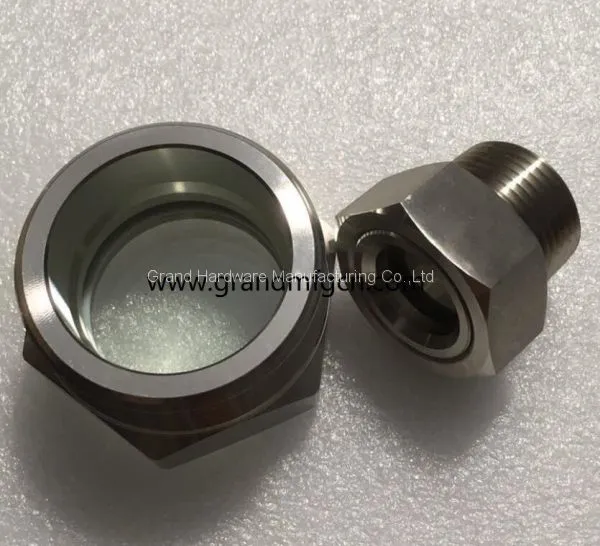 High Pressure Stainless Steel 316 Oil Level Sight Glass for BHO Extractor Close Loop Male M18 M27 M36x1.5 photo-4