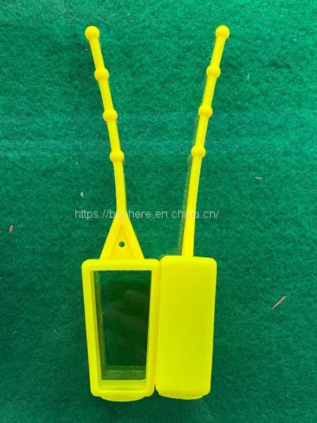 30ml Pocket Hand Gel Instant Waterless Antibacterial Hand Sanitizer Bottle Silicone Holder photo-5