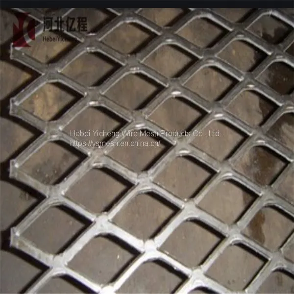 Decorative Galvanized Iron Expanded Metal Mesh Diamond Hole photo-3