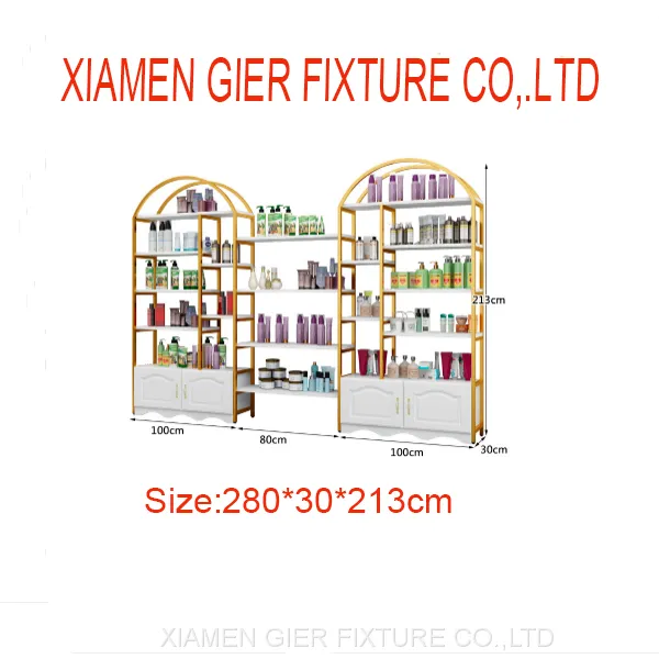 Retail Store Display Stand For Supermarket,Solid Surface Eyeglass Display Shelf Cosmetic Rack.