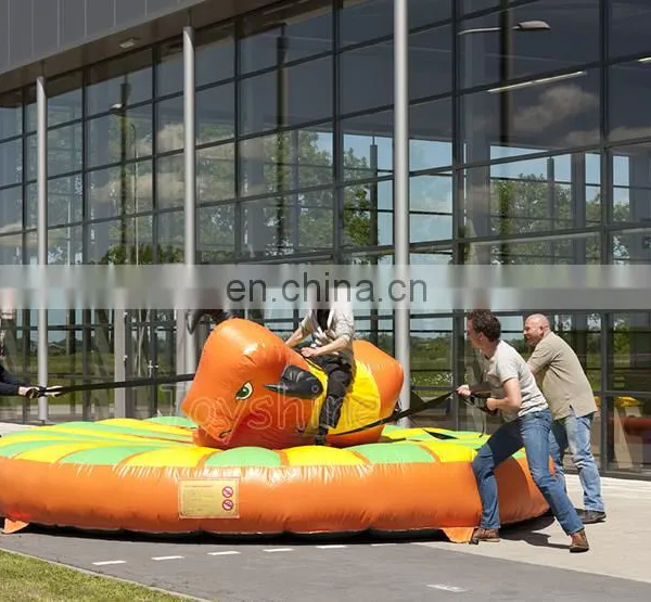 Interactive Adult Inflatable Carnival Game Pull Riding Rodeo Games Sports photo-3