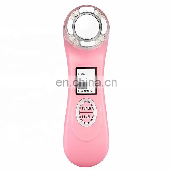 Multifunction Color Photon RF Vibration EMS Massage Cleaning Instrument Electronic Beauty Instrument photo-4