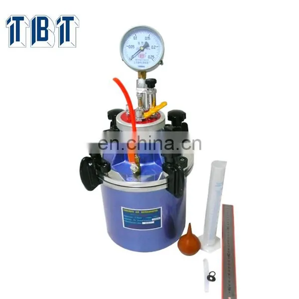TBT-LS546 Dial Gauge Cement Mortar Air Entrainment Meter / Air Content Meter photo-2