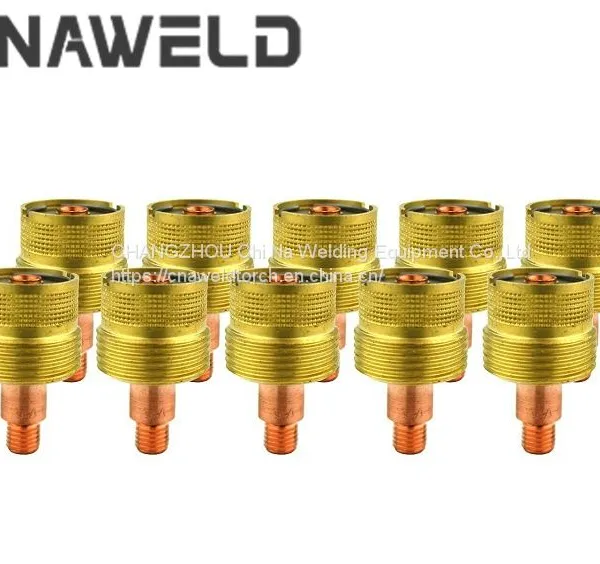 CNAWELD TIG Stubby Gas Lens Body 45V0204S 45V116S 45V64S 995795S for MIG Welding Torches photo-4