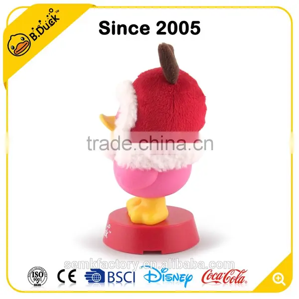 B.Duck Plastic Pvc Vinyl Figurine for Christmas Promotional photo-3