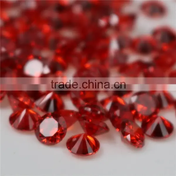 Wholesale Incomparable Beautiful 8mm Round Siam Zircon photo-2