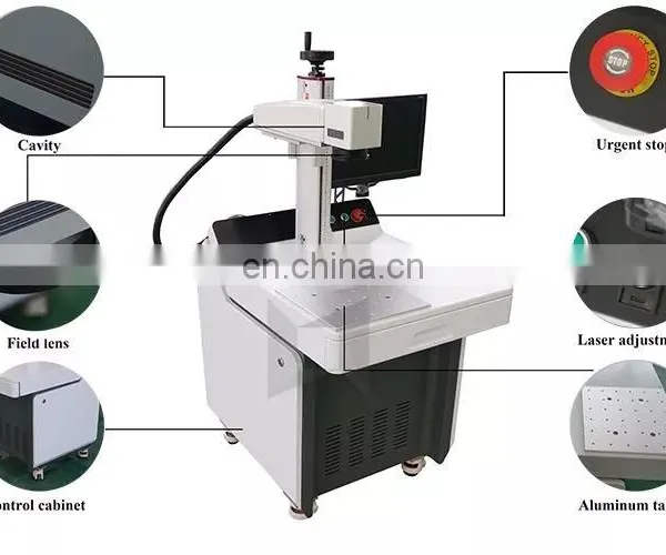Fiber Raycus 20w Laser Marking Machine IPG 30W Fiber Laser Marker JPT 50w 60w Mopa Fiber Laser Marking Machine photo-5