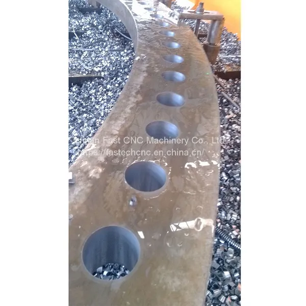 Jinan FAST Powerful CNC High-Speed Flange Tubesheet Drillng Machine For Plates Model PZ 5050G/4040G/3030G/2020G photo-5