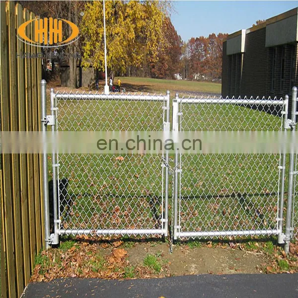 High Quality Galvanized Chain Link Gate Design and Chain Link Fence Closer photo-5