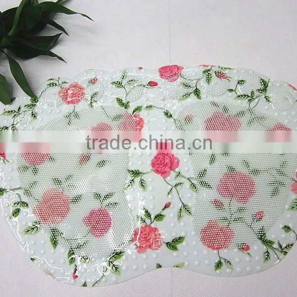 Wonderful and Massage Feeling Foot Print Bath Mat 8011 photo-4