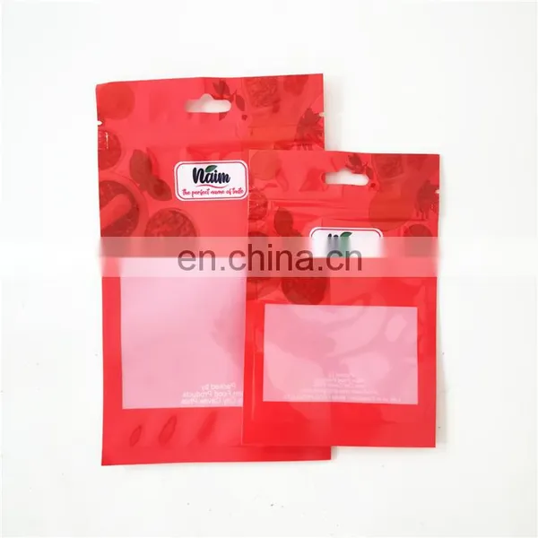 Factory Price Accept Customize Plastic Three Side Seal Bag Can be Sealed Packaging Bags photo-4