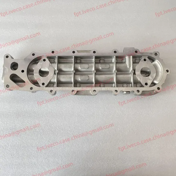 FPT IVECO CASE Cursor11 F3GFE613A B001 5801863562 HEAT EXCHANGER COVER 5801515988 photo-2
