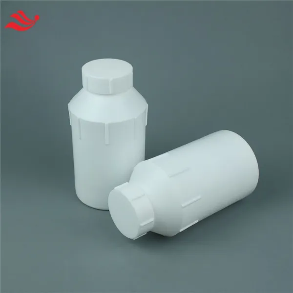 Heavy Wall PTFE 500ML Narrow Mouth Reagent Bottles for Chemical Liquids in Labs photo-4