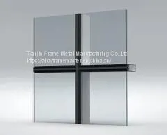 Hidden Frame Curtain Wall