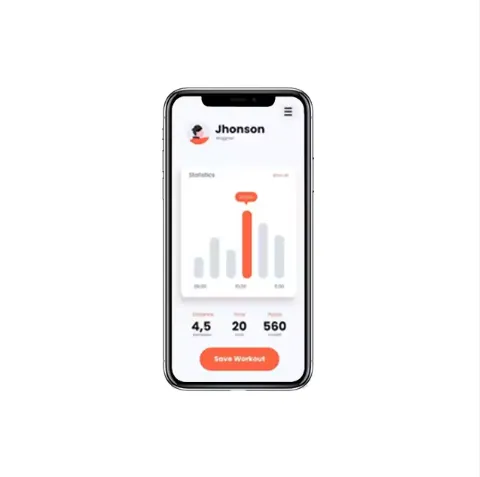 Custom Mobile App Development for Fitness Equipment Rental Custom Fitness App Development for Fitness Survey and Assessment photo-2