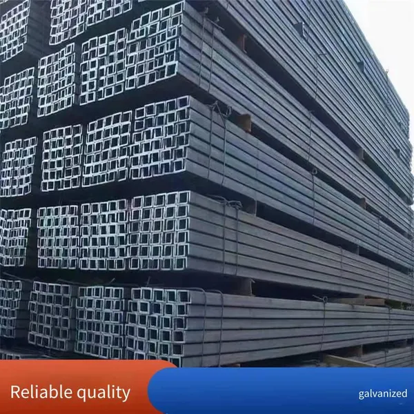 Factory In-stock Galvanized I-beams Made of Carbon Steel Q235 Conforming to National Standards for Building Structures, Wholesale of Stainless Steel I-beam Profiles