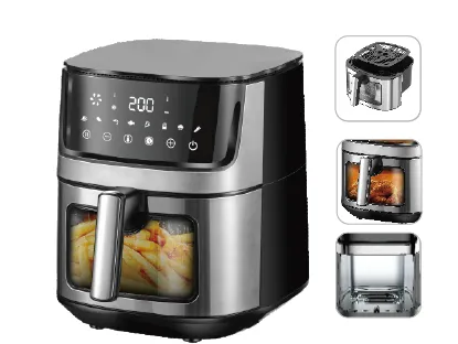 Home Portable Visual Multifunctional Fully Automatic Smoke Free Intelligent Electric Fryer（Wechat:13510231336） photo-2