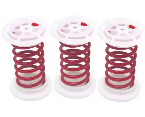 Red Ground Spring Compression Spring Rubber Coated Spring