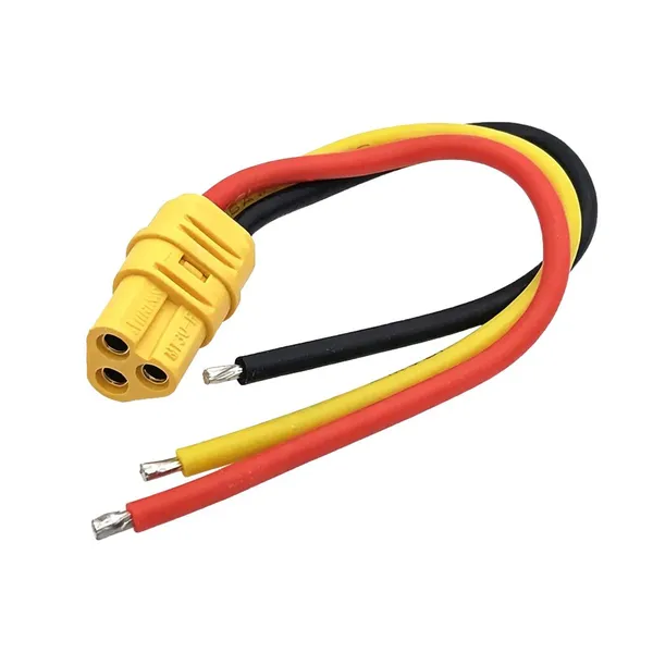 High-Temperature Silicone MT30 Battery Cable With Open Ends photo-4