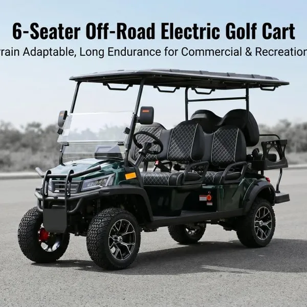 6-Seat Sightseeing Golf Cart photo-2