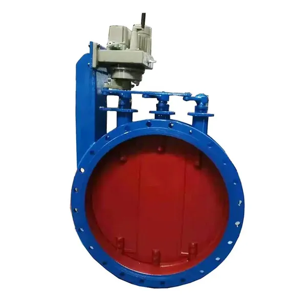 Manufacturer Direct Sales of High-quality Electric Flange Ventilation Butterfly Valve photo-4