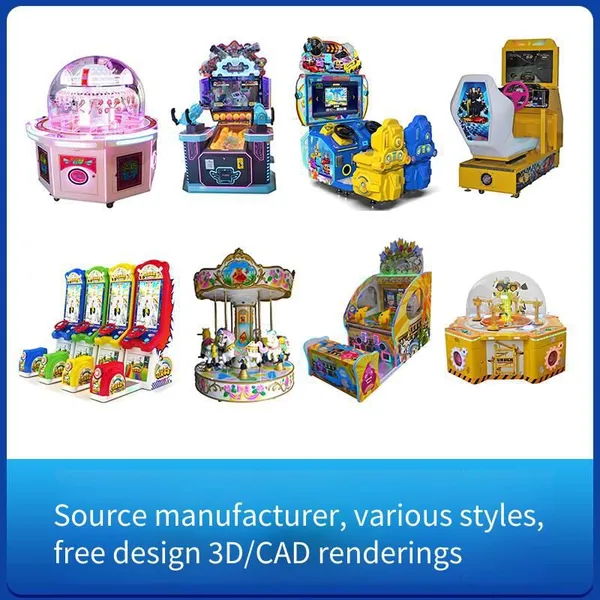 Large-scale Arcade Entertainment Game Equipment, Coin-operated Gift Pusher Machines for Anime Arcades, Amusement Games for Children's Playgrounds photo-3