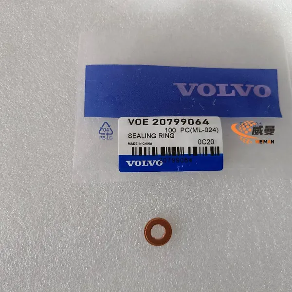 VOE20799064 Seal Ring For Volvo Excavator Hydraulic System Engine Pipeline Repair Parts photo-2