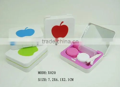 Walmart Gold Supplier Contact Lens Case Kit Promotional Hot Sale Plastic Contact Lens Case,contact Lens Case