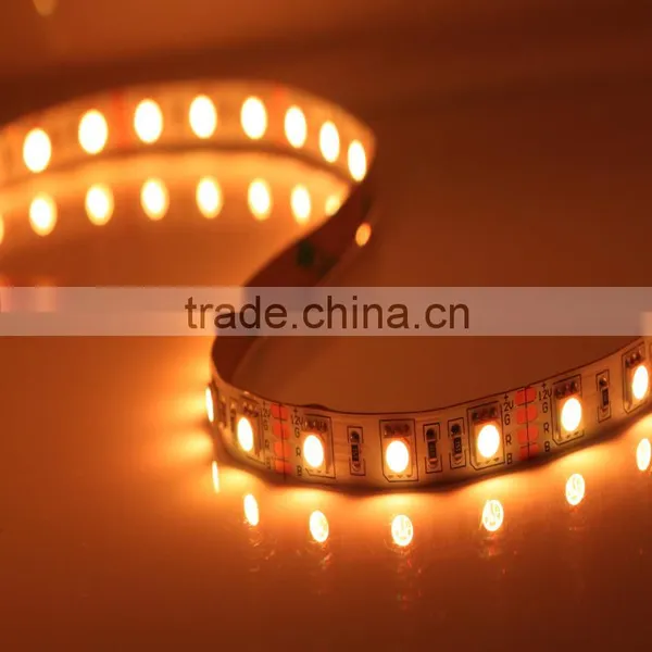 14.4W SMD5050 Orange Color Flexible Led Tube Light 60 Led / Meter photo-6