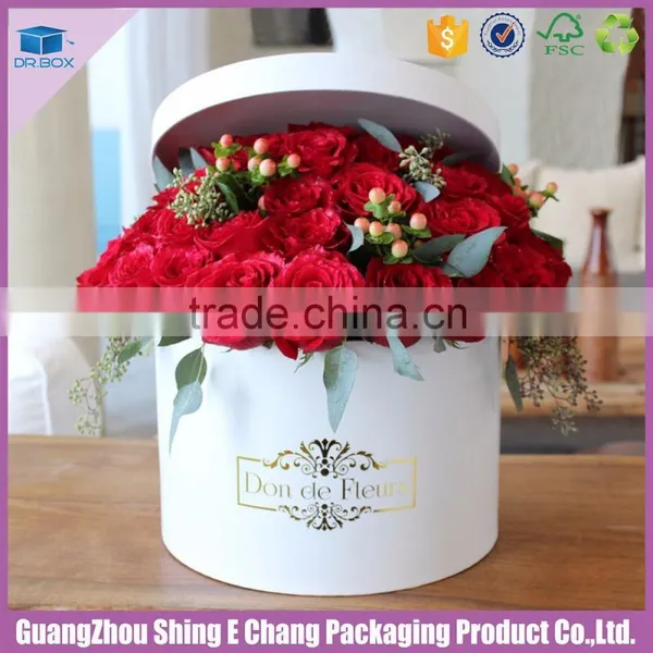 Luxury Design Square and Round Flower Box/rose Hat Box Manufactured in China photo-3