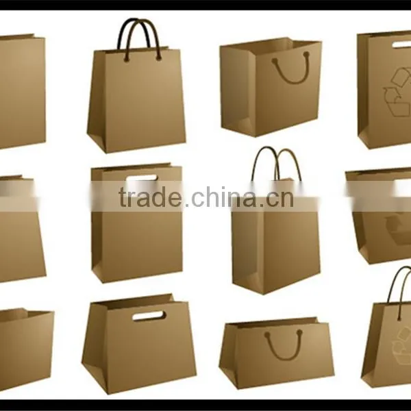 Customer Design Paper Gift Bag With Handle for Shopping photo-5