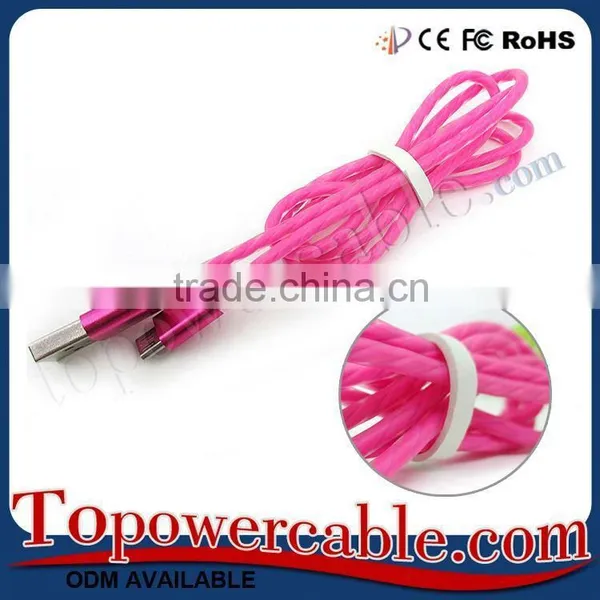China Wholesale Mobile Phone Accessories USB Micro Data Transfer Cable photo-2