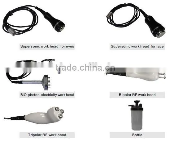 Skin Rejuvenation New Facial Care Oxygen Machine/multipolar RF 40k Cavitation Bio-photon Hyperbaric Oxygen Skin Care Machine Acne Removal photo-3